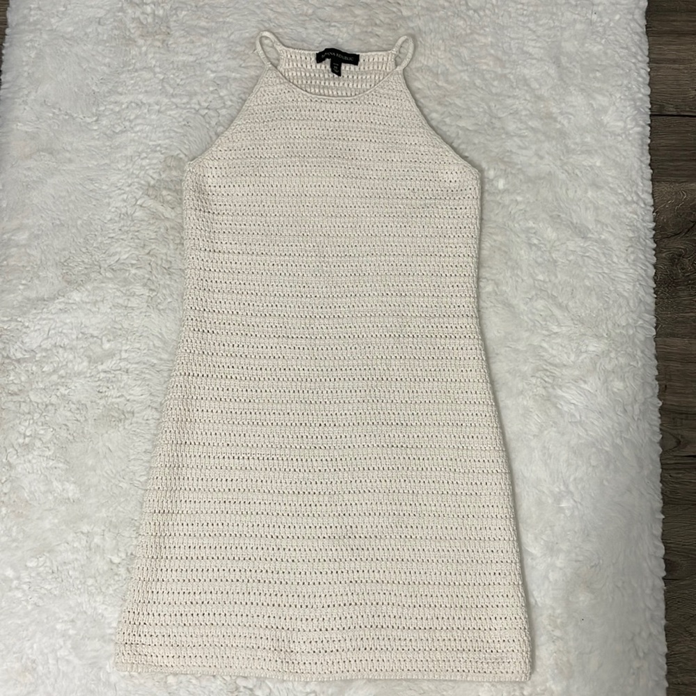 Banana Republic Cream Mini Dress